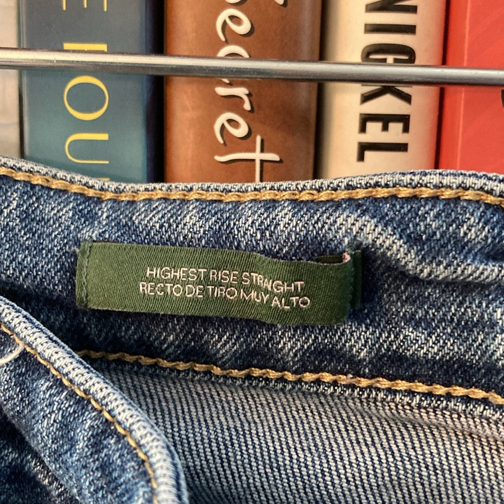 Target Wild Fable high waist button fly jeans - Picture 3 of 13